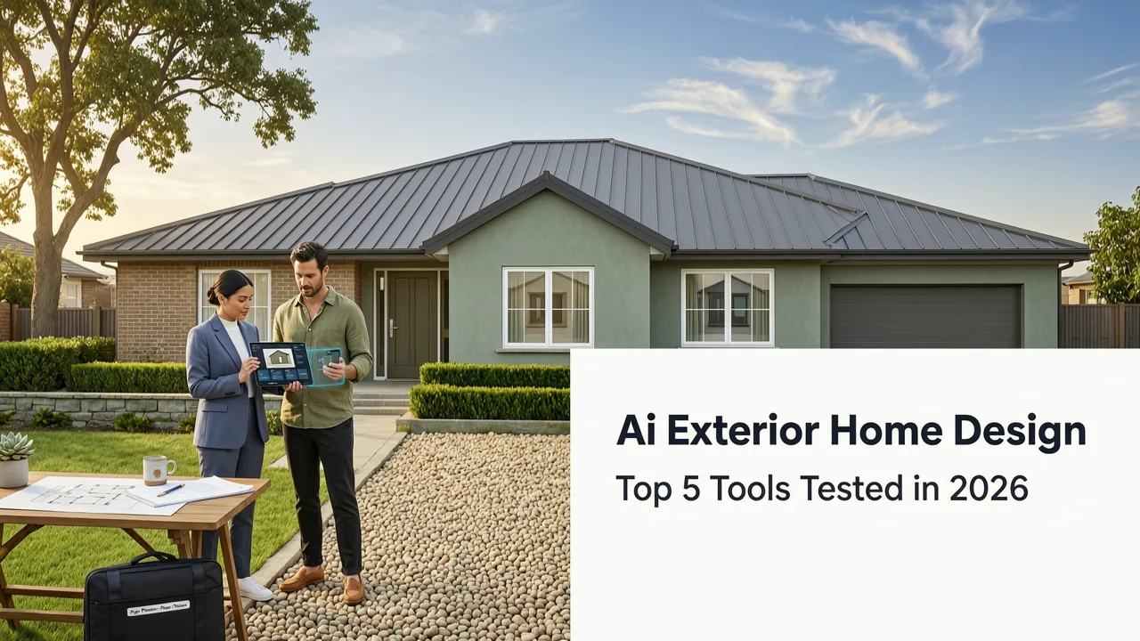 The Best AI for Exterior Home Design: Top 5 Tools Tested in 2026