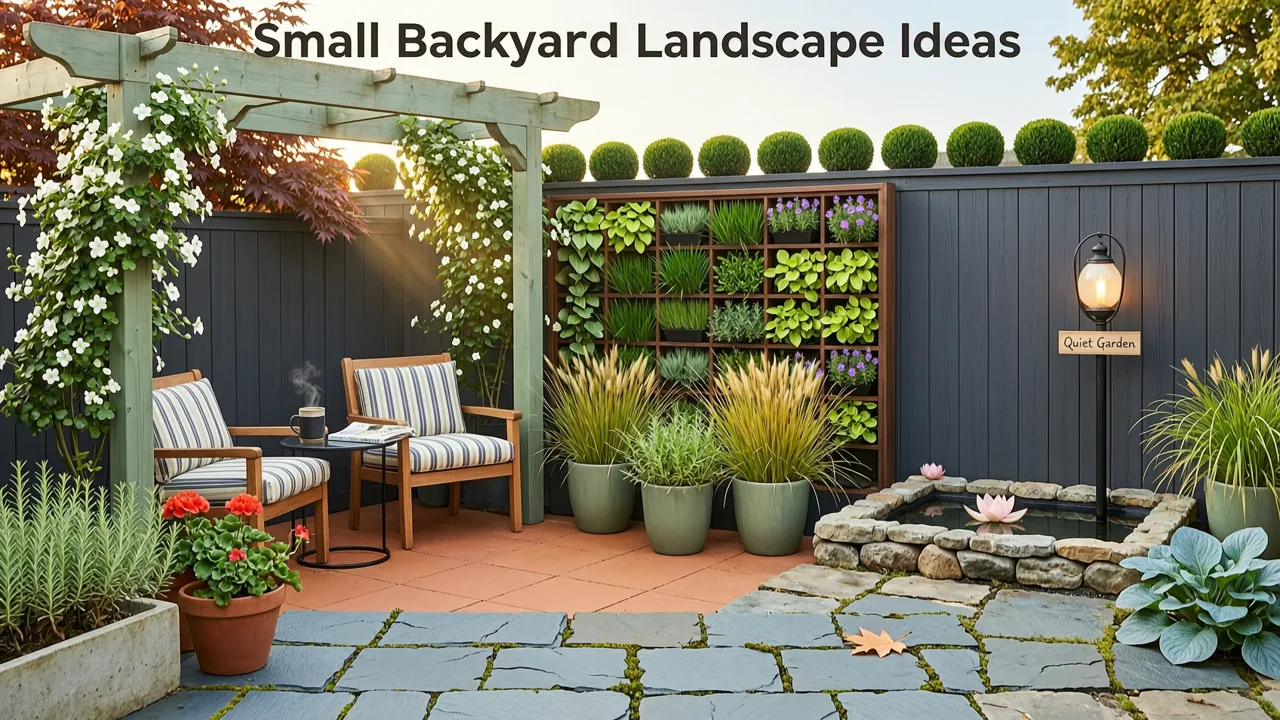 The Best Small Backyard Landscape Ideas 2026 for Compact Spaces - small backyard landscape ideas 2026