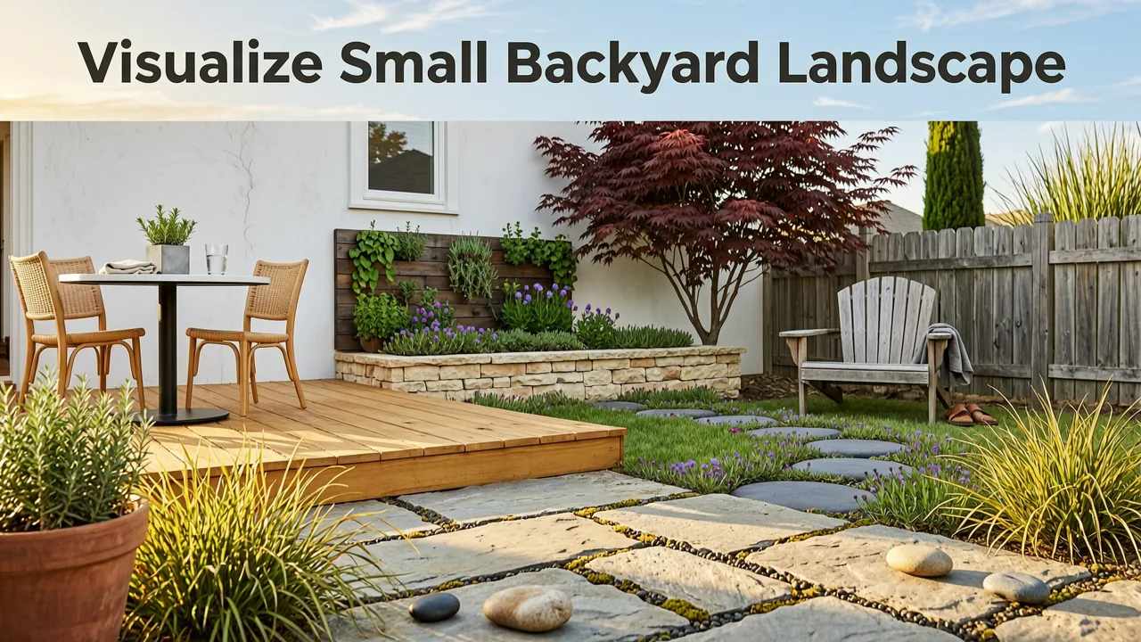 How to Visualize Small Backyard Landscape Ideas 2026 with AI - small backyard landscape ideas 2026
