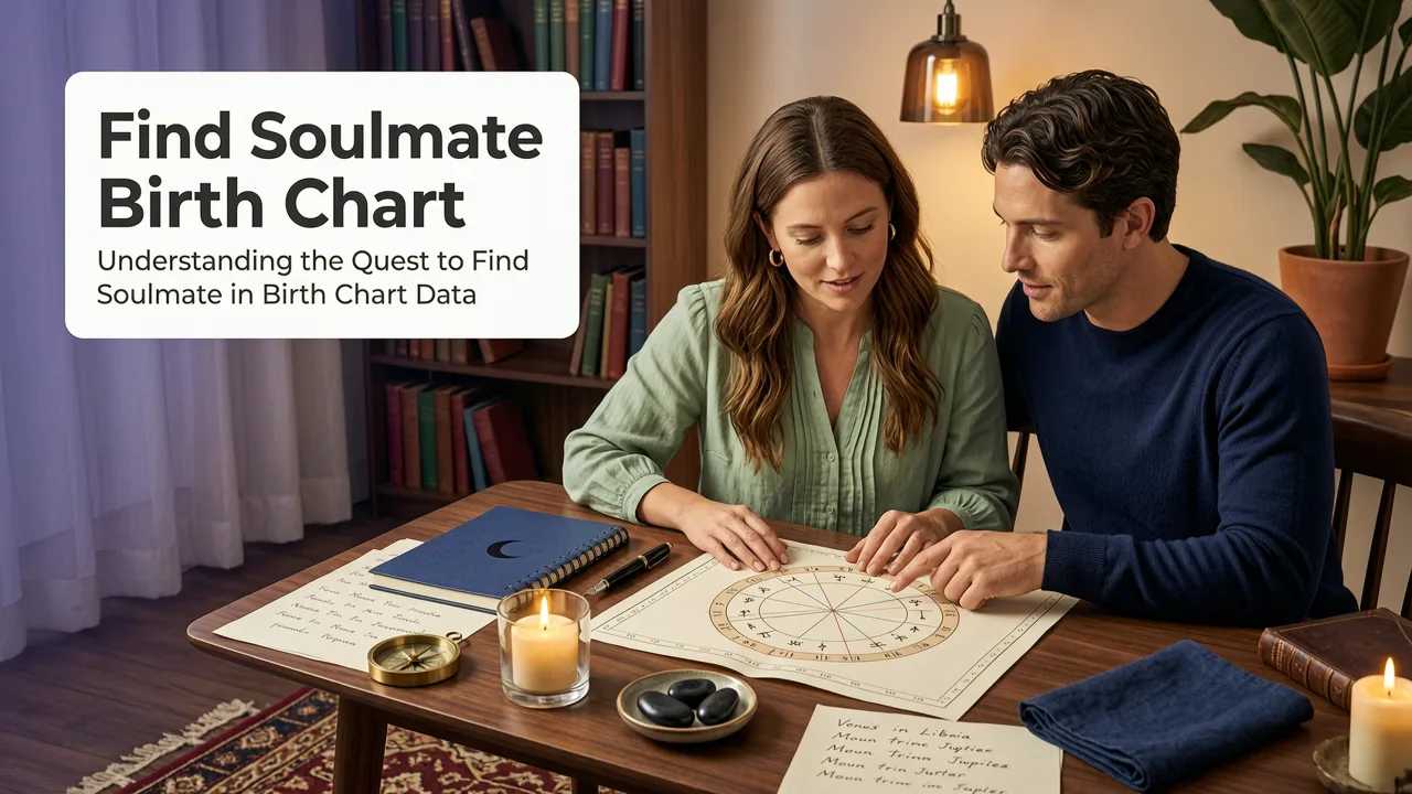 How to Find Soulmate in Birth Chart: 2026 Guide