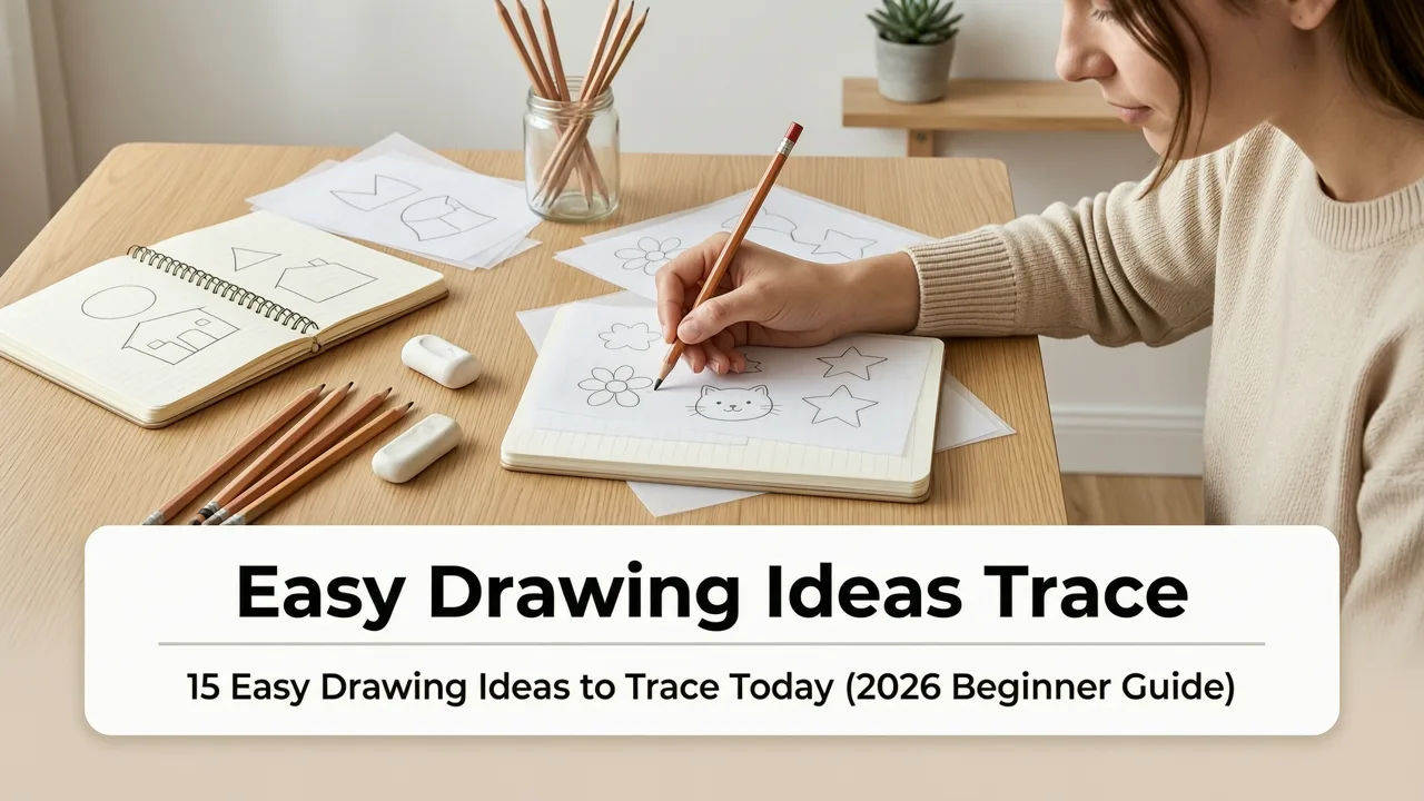 15 Easy Drawing Ideas to Trace Today (2026 Beginner Guide)