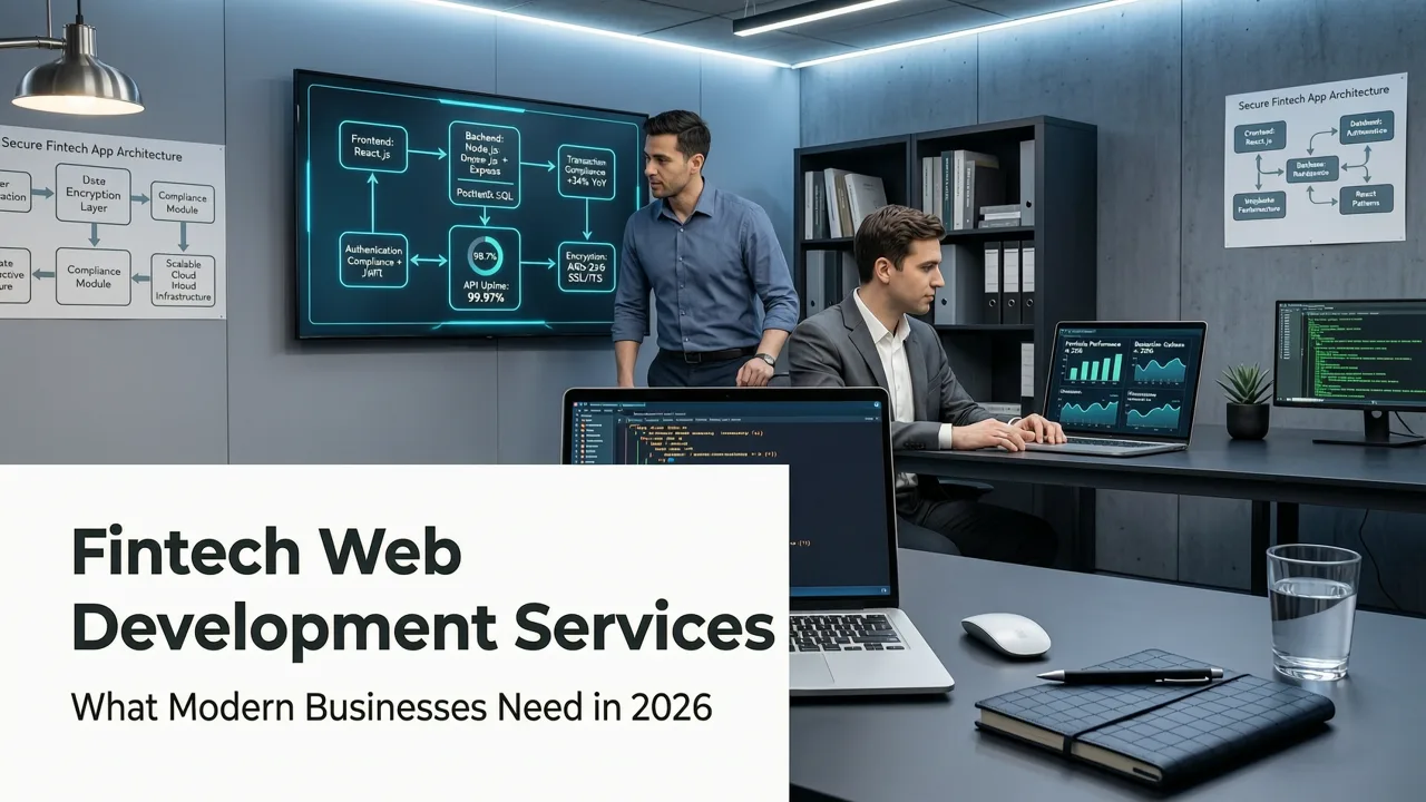 Fintech Web Development Services for Secure Apps