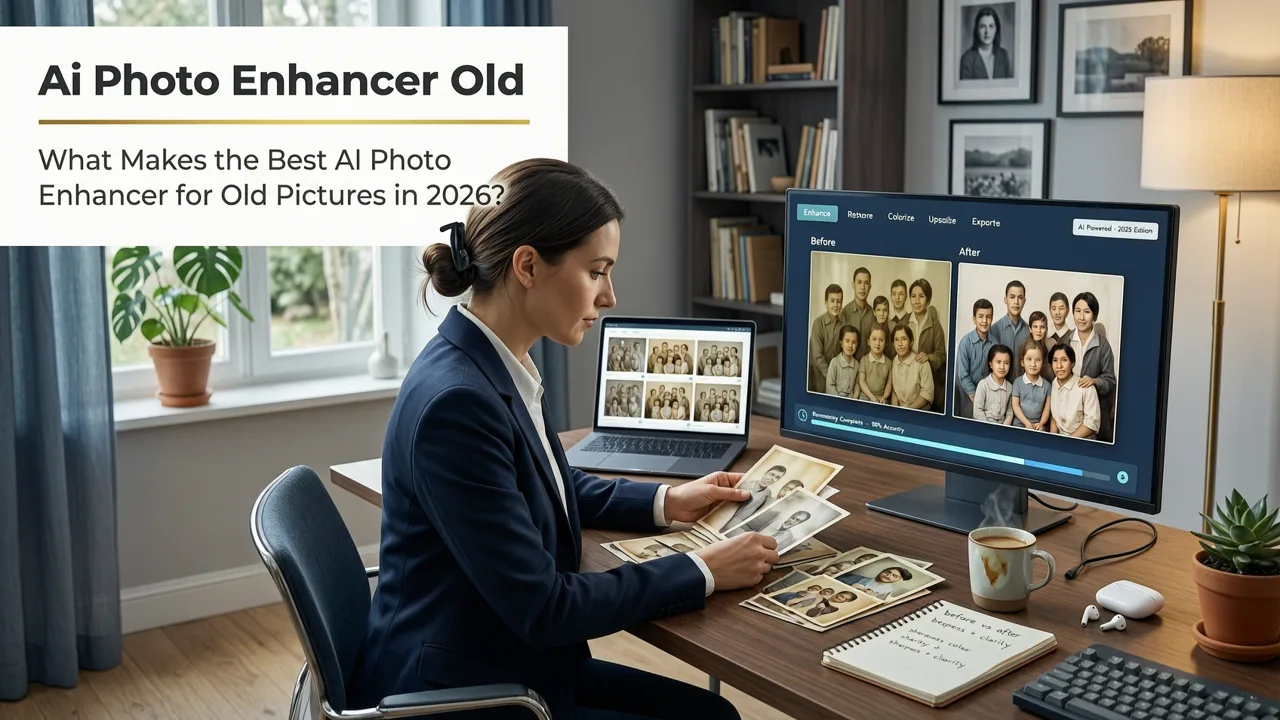 Best AI Photo Enhancer for Old Pictures in 2026