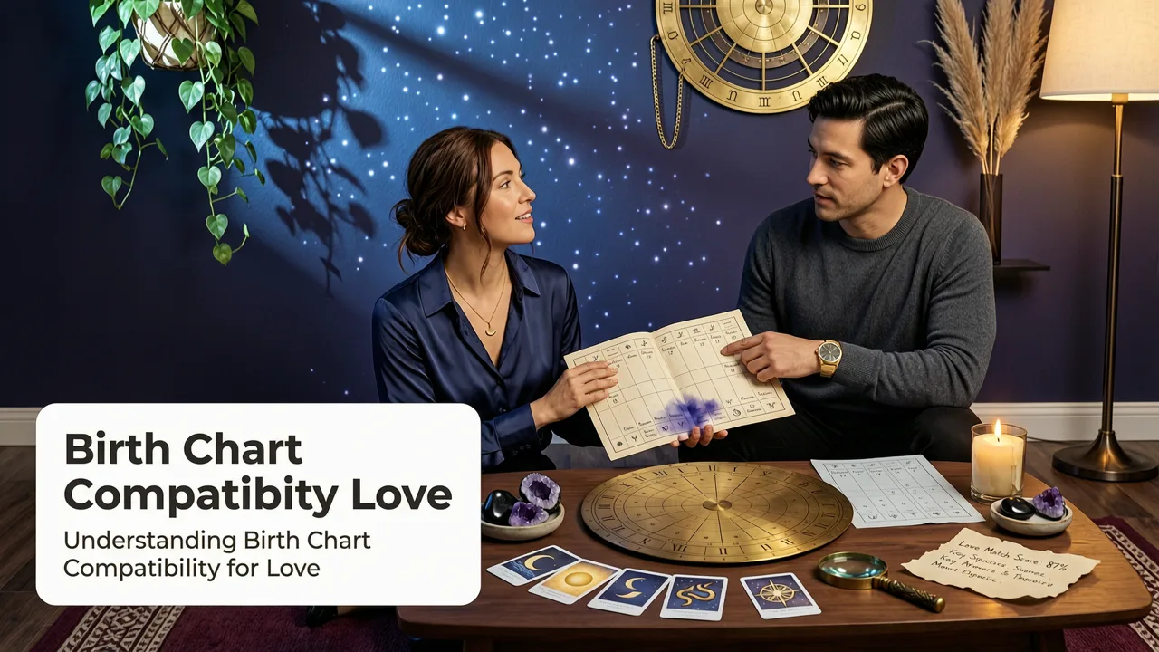 Birth Chart Compatibility for Love: A 2026 Guide
