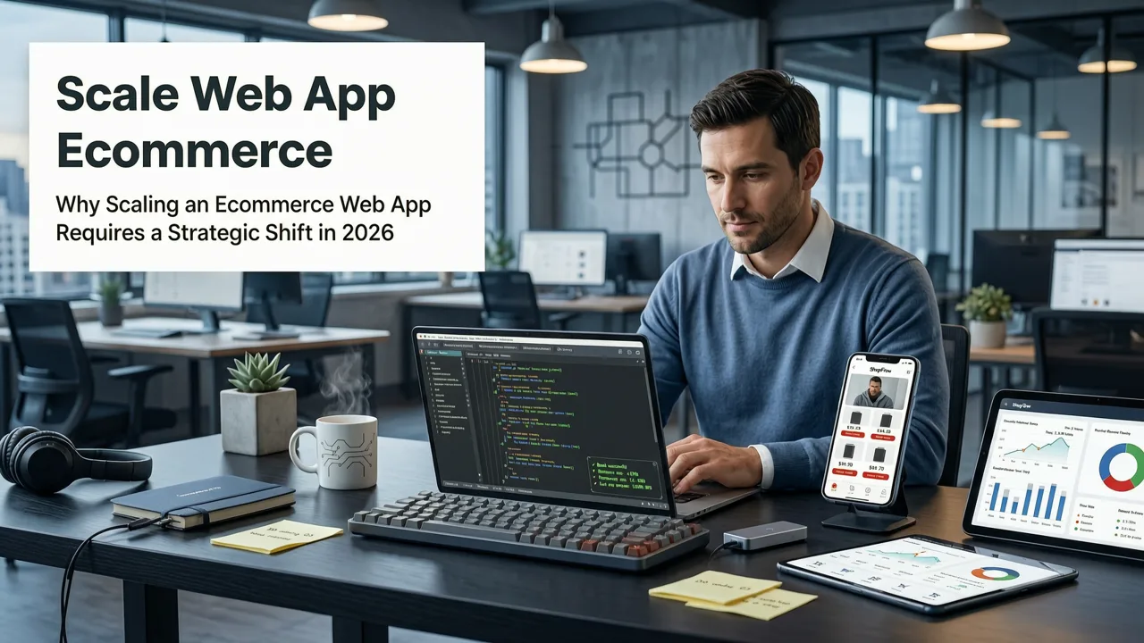 How to Scale Web App for Ecommerce in 2026: A Technical Guide