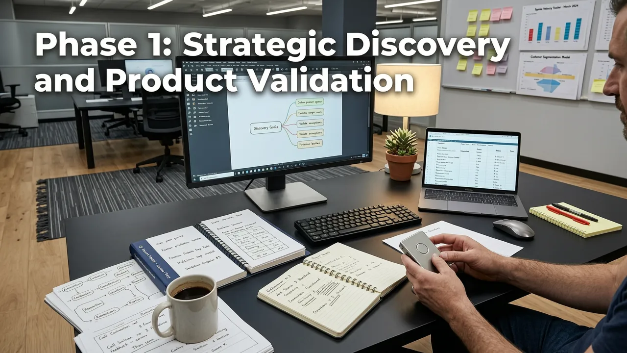 Phase 1: Strategic Discovery and Product Validation - mvp software development process