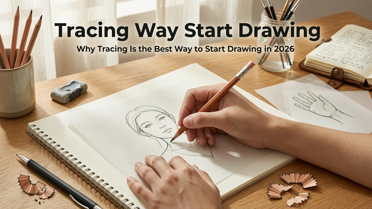 Why Tracing is the Best Way to Start Drawing in 2026 - cute drawing ideas to trace
