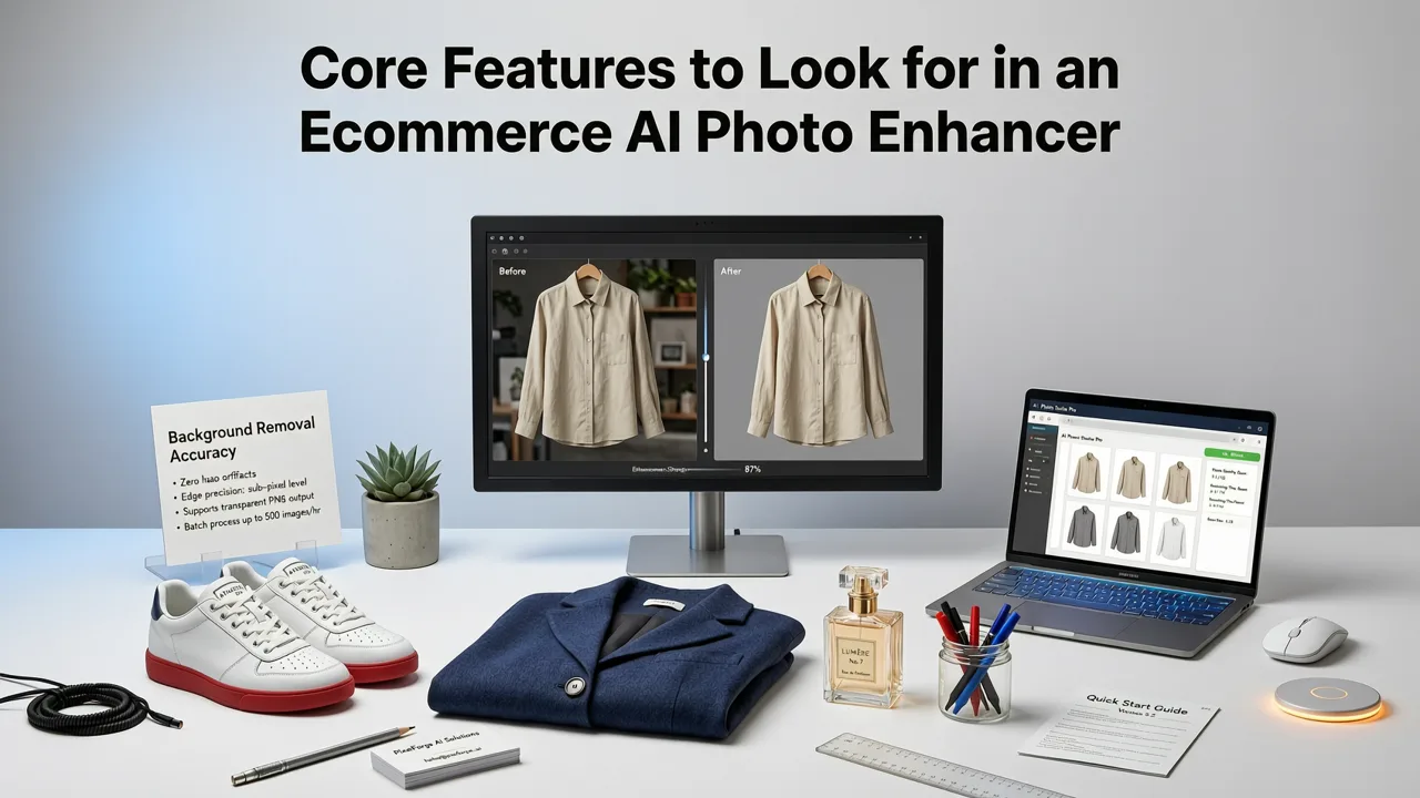 Core Features to Look for in an Ecommerce AI Photo Enhancer - best ai photo enhancer for ecommerce