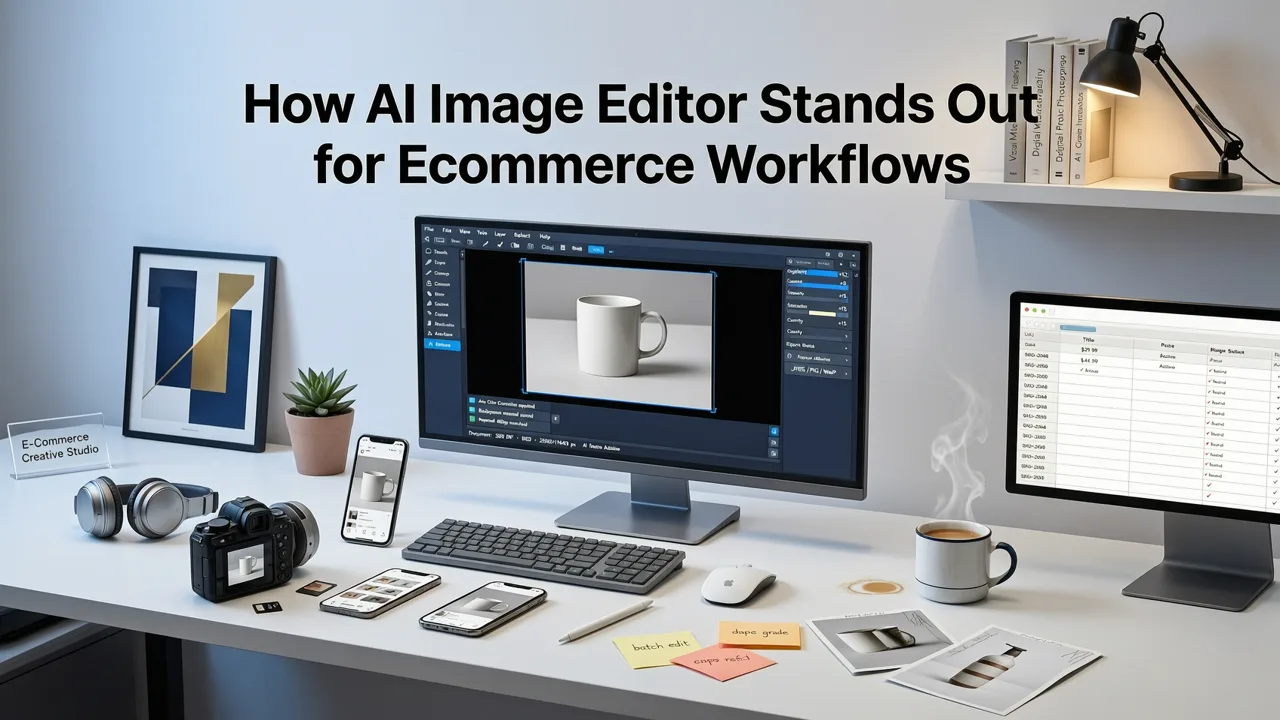 How AI Image Editor Stands Out for Ecommerce Workflows - best ai photo enhancer for ecommerce