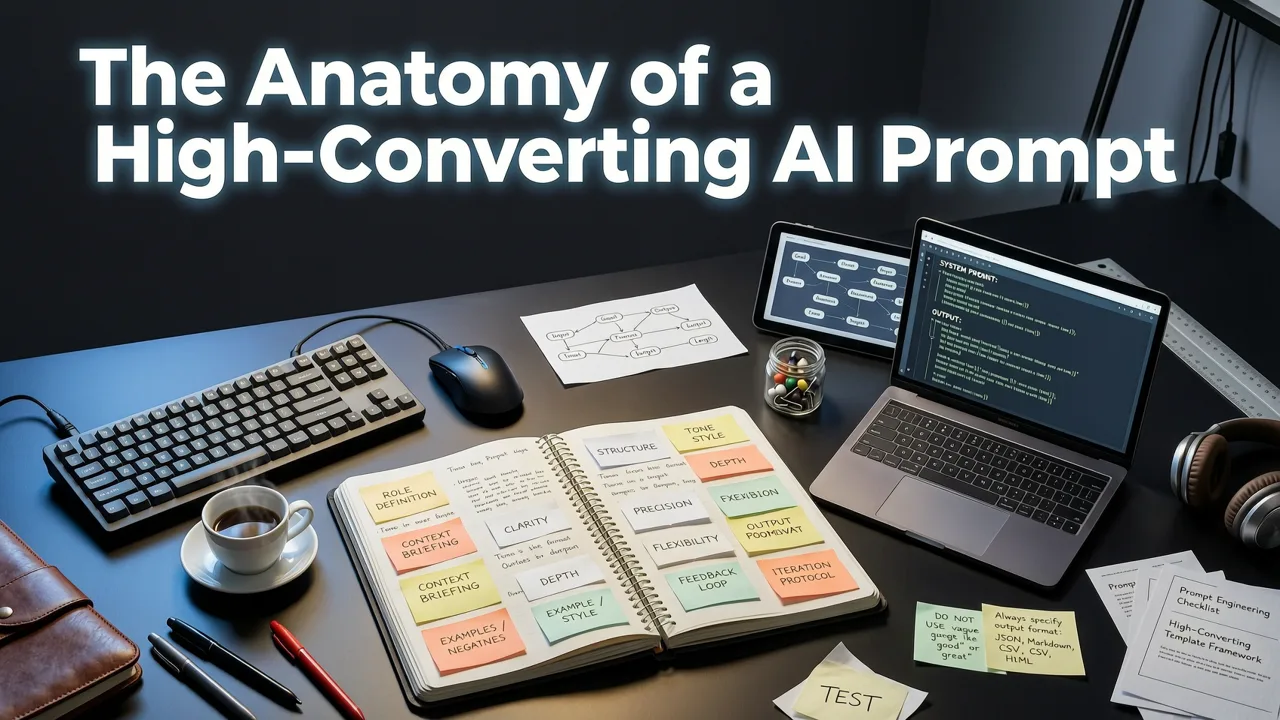 The Anatomy of a High-Converting AI Prompt - create a website with ai prompt