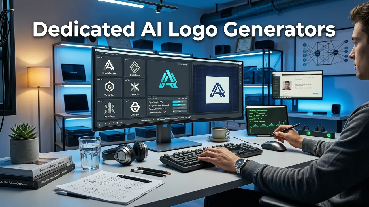 How Dedicated AI Logo Generators Work in 2026 - ai logo generator vs canva
