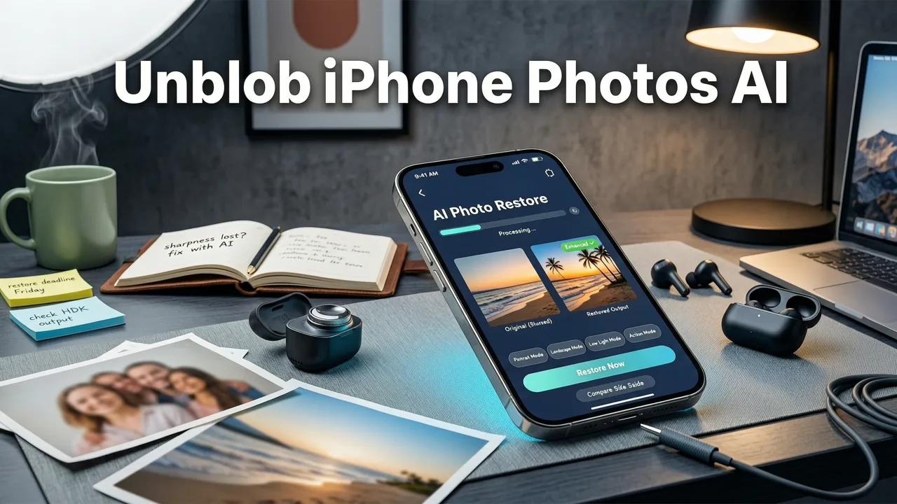 How to Unblur iPhone Photos with AI in 2026 - how to unblur iphone photos