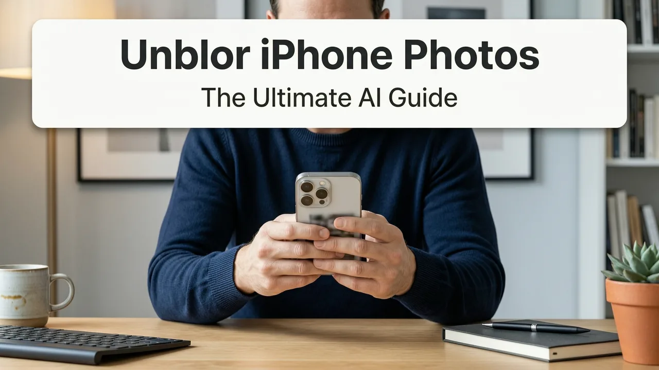 How to Unblur iPhone Photos in 2026: The Ultimate AI Guide