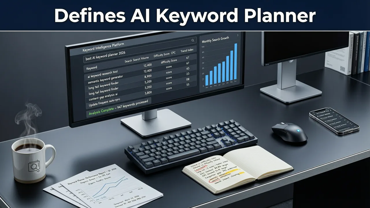 What Defines the Best AI Keyword Planner in 2026? - best ai keyword planner
