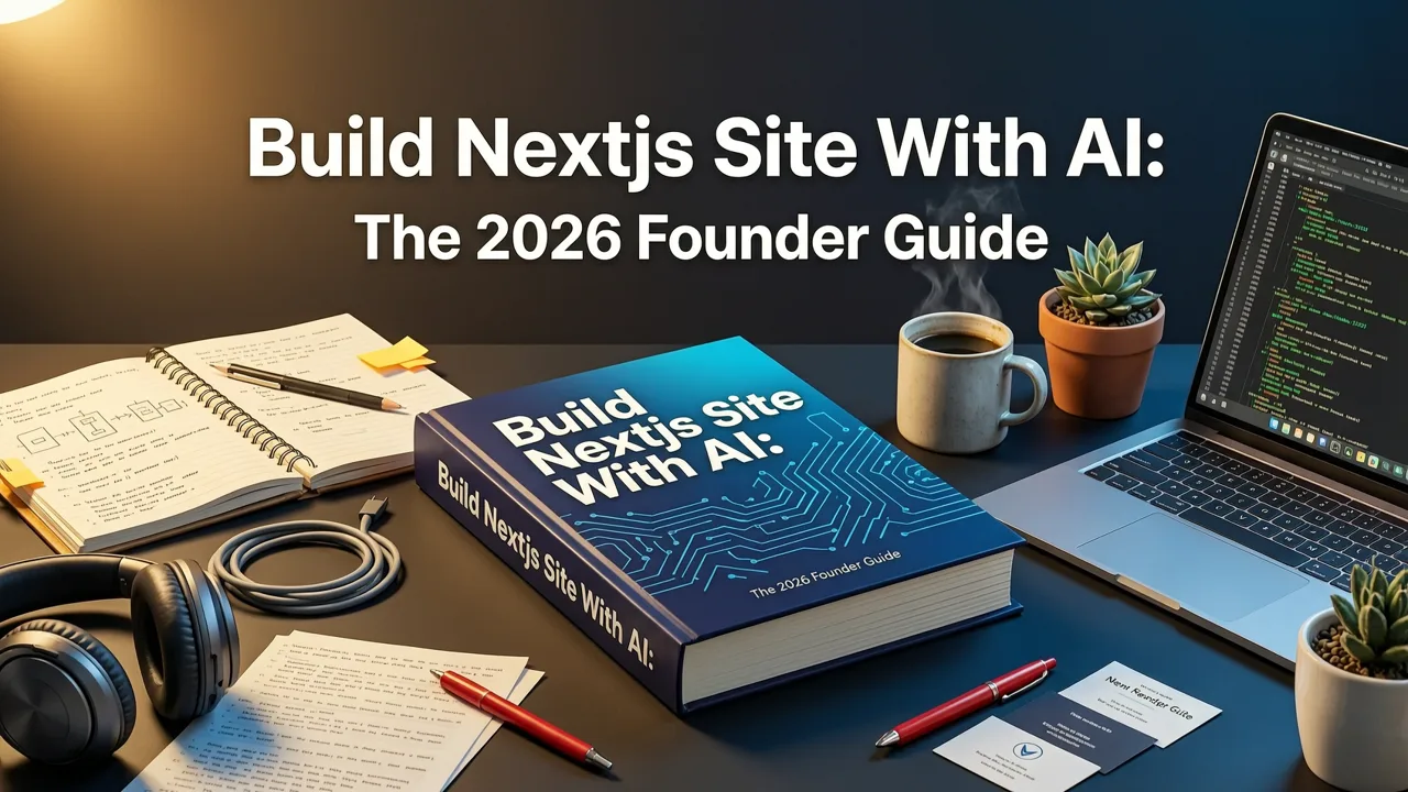 Build a Nextjs Site With AI: The 2026 Founder Guide - build a nextjs site with ai