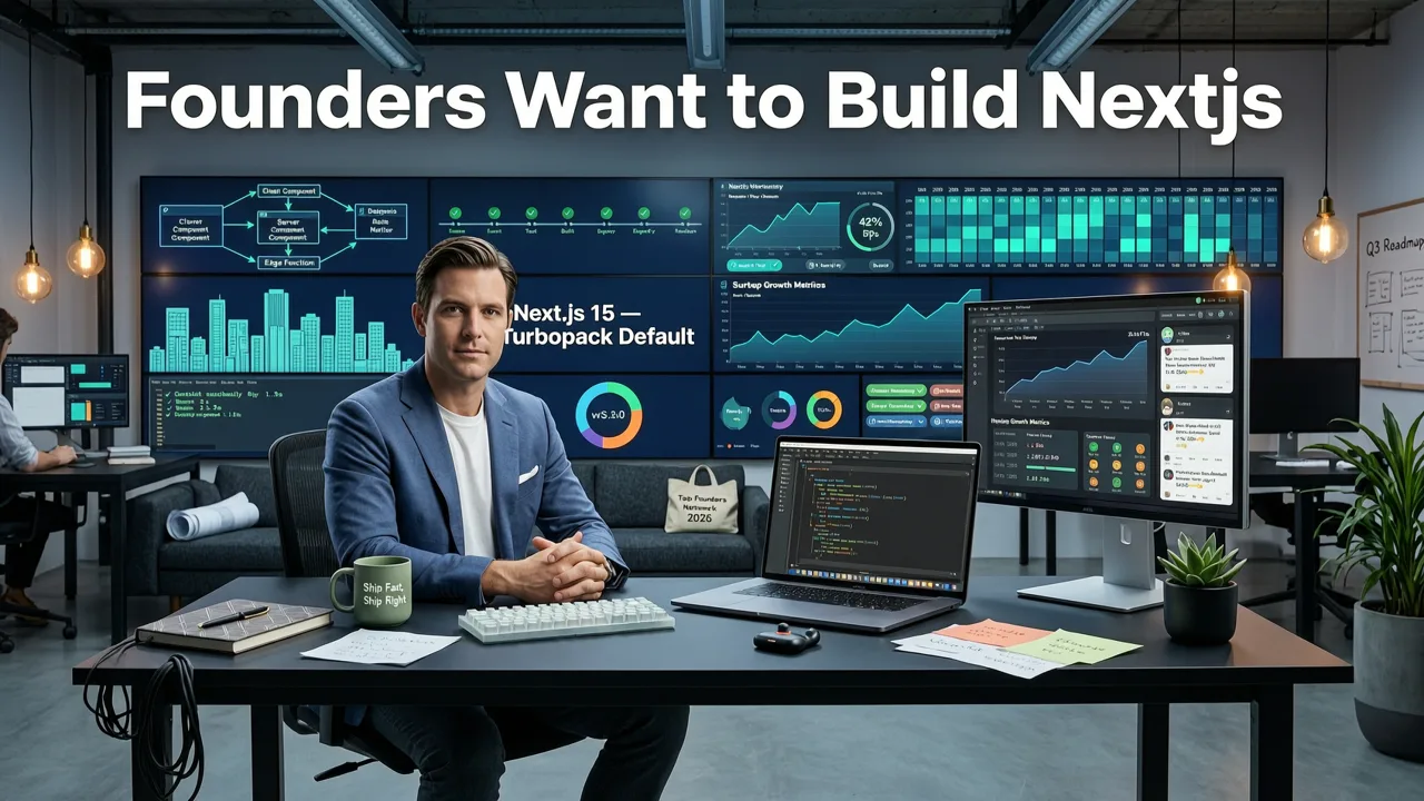 Why Founders Want to Build a Nextjs Site With AI in 2026 - build a nextjs site with ai