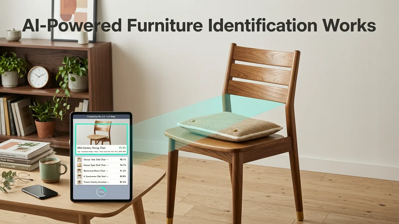 How AI-Powered Furniture Identification Works - best app to identify antique furniture