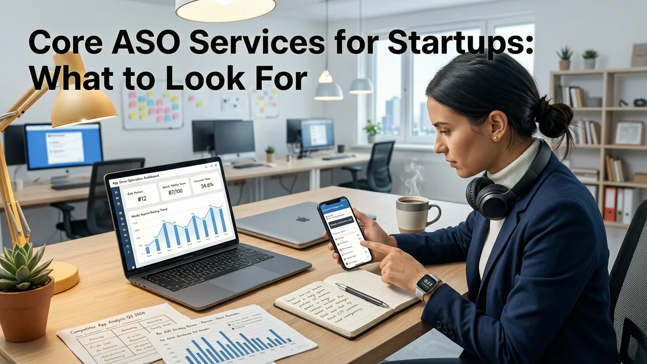 Core ASO Services for Startups: What to Look For - aso services for startups
