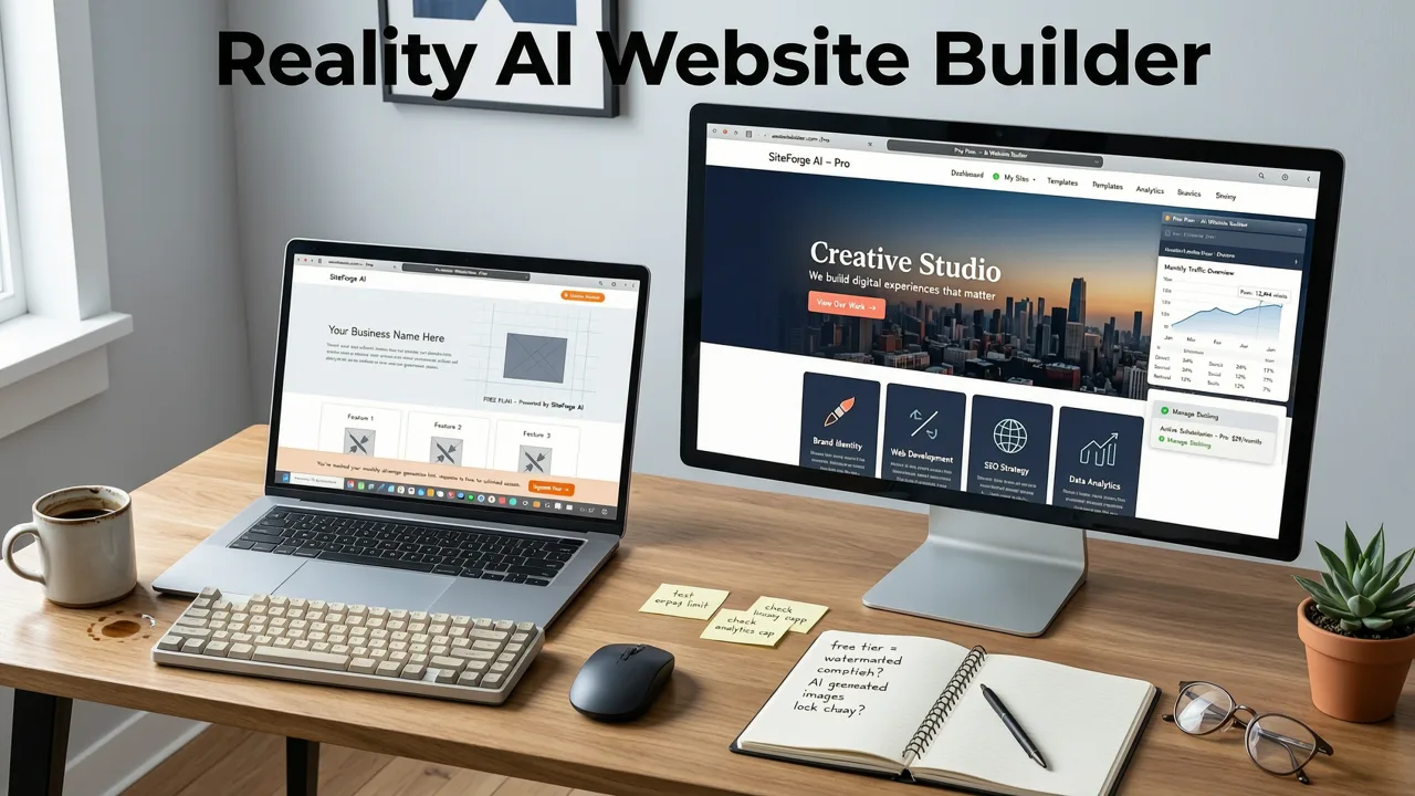 The Reality of the AI Website Builder Free Tier in 2026 - ai website builder free tier
