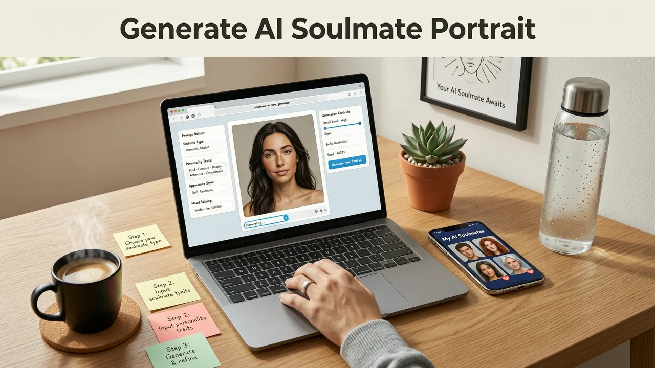 How to Generate AI Soulmate Portrait Images Step by Step - generate ai soulmate portrait