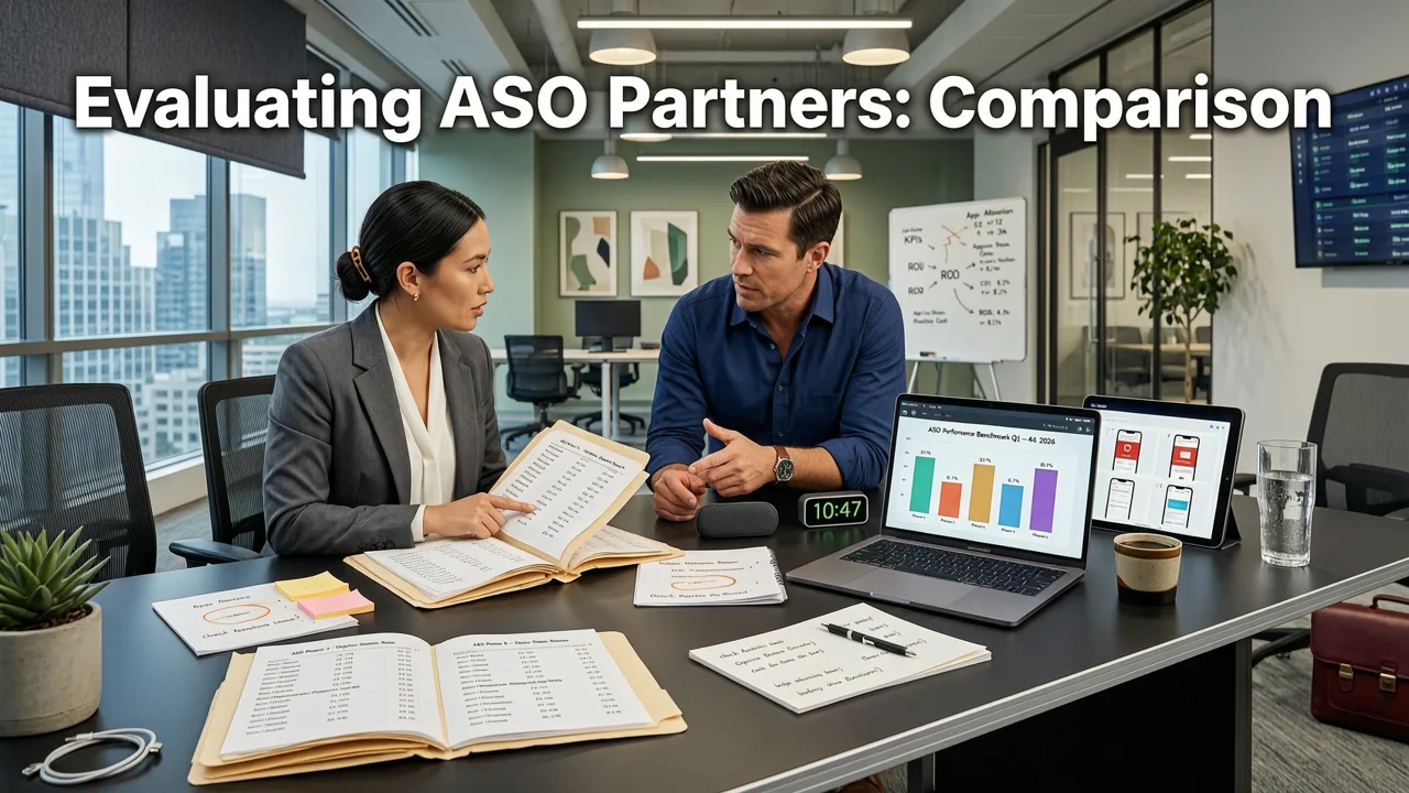Evaluating ASO Partners: A 2026 Comparison - aso agency for indie developers