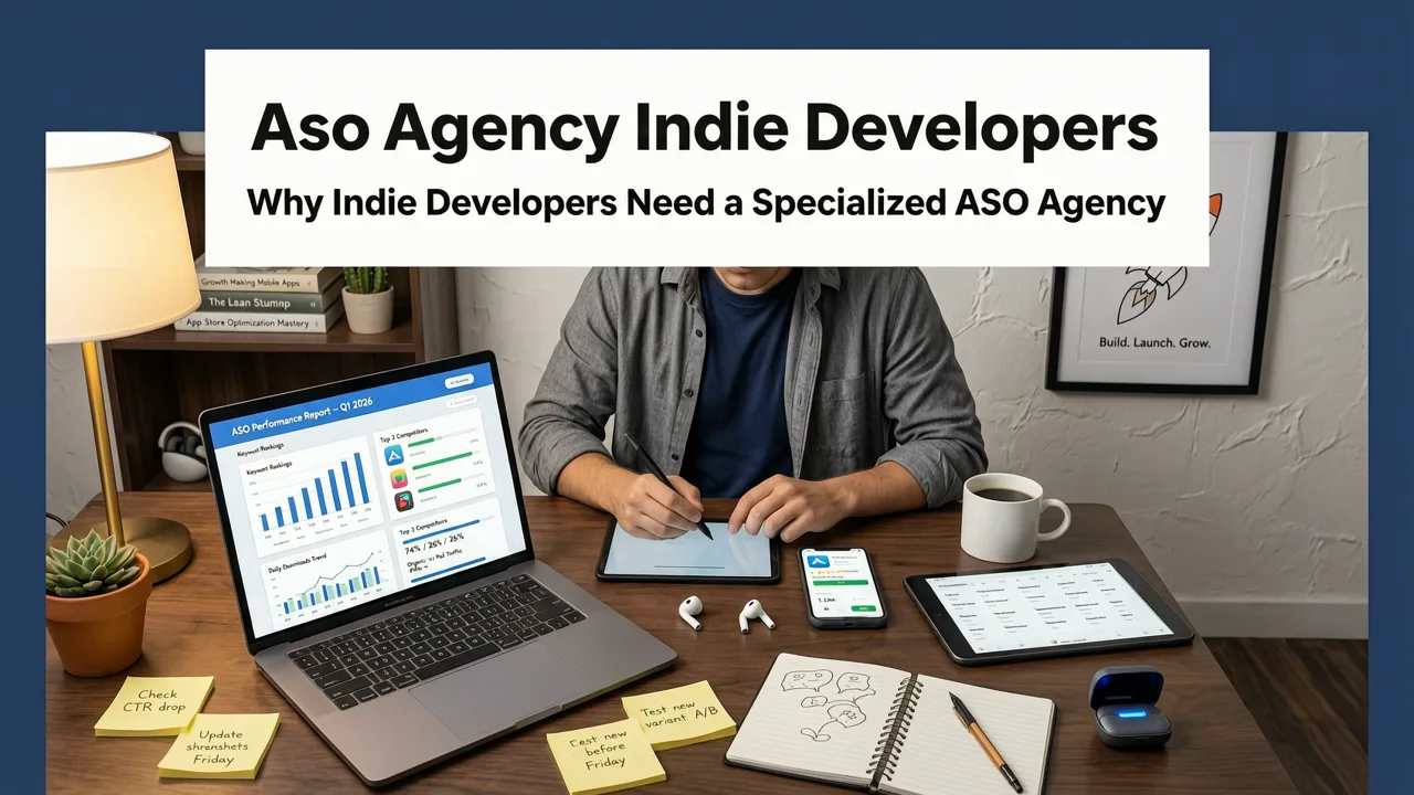 Best ASO Agency for Indie Developers: 2026 Growth Guide
