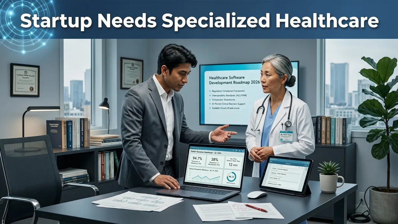 Why Your Startup Needs a Specialized Healthcare Software Development Agency in 2026 - healthcare software development agency