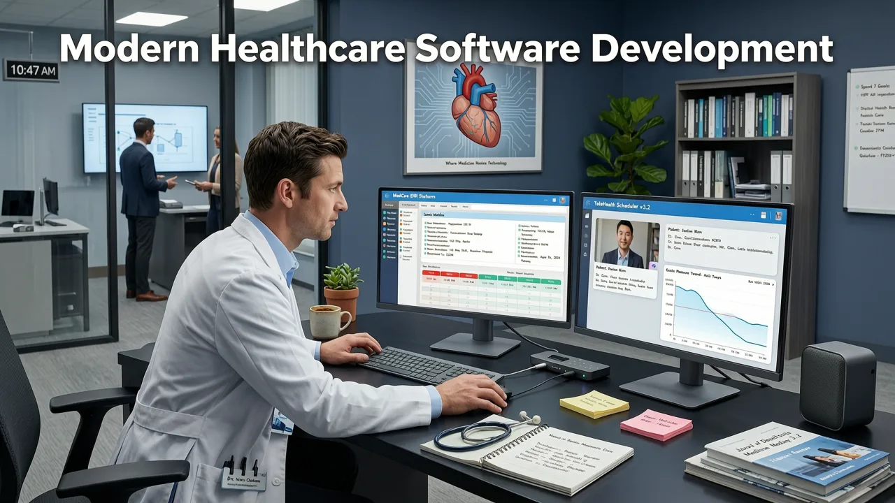 What Modern Healthcare Software Development Services Actually Include - healthcare software development agency