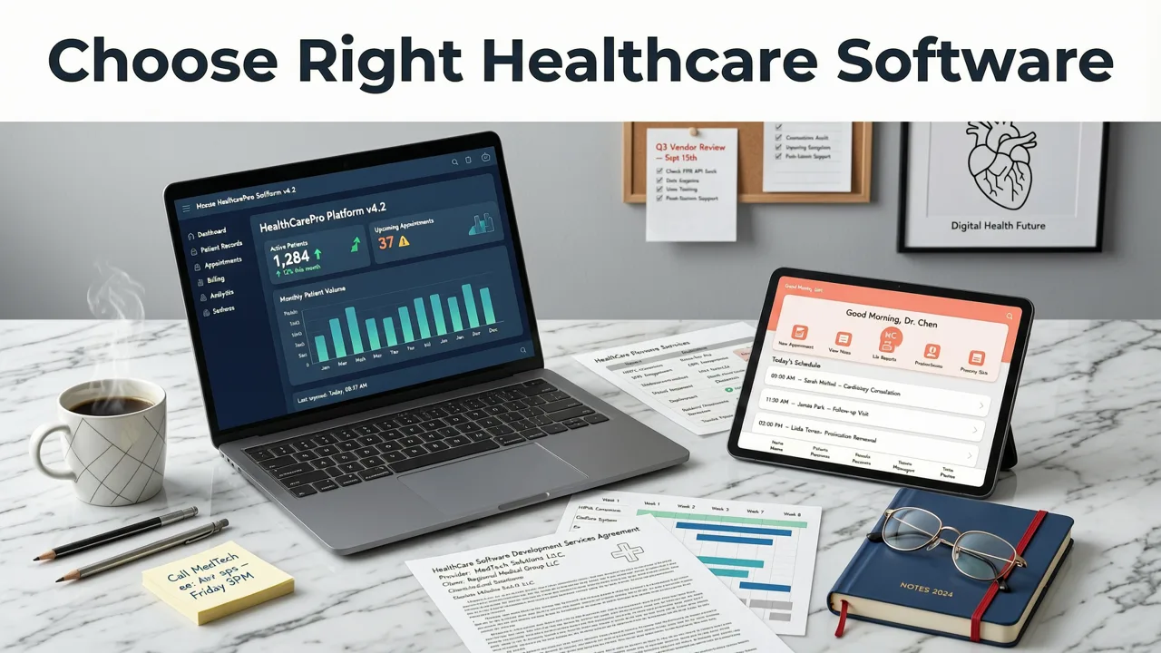 How to Choose the Right Healthcare Software Development Agency - healthcare software development agency