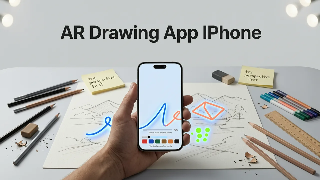 How the AR Drawing App for iPhone Actually Works - ar drawing app for iphone