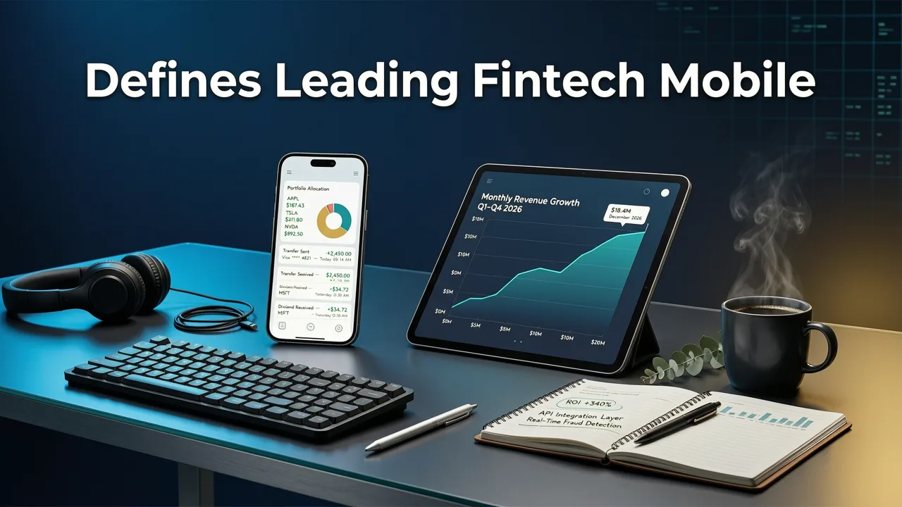 What Defines a Leading Fintech Mobile App Development Company in 2026 - fintech mobile app development company