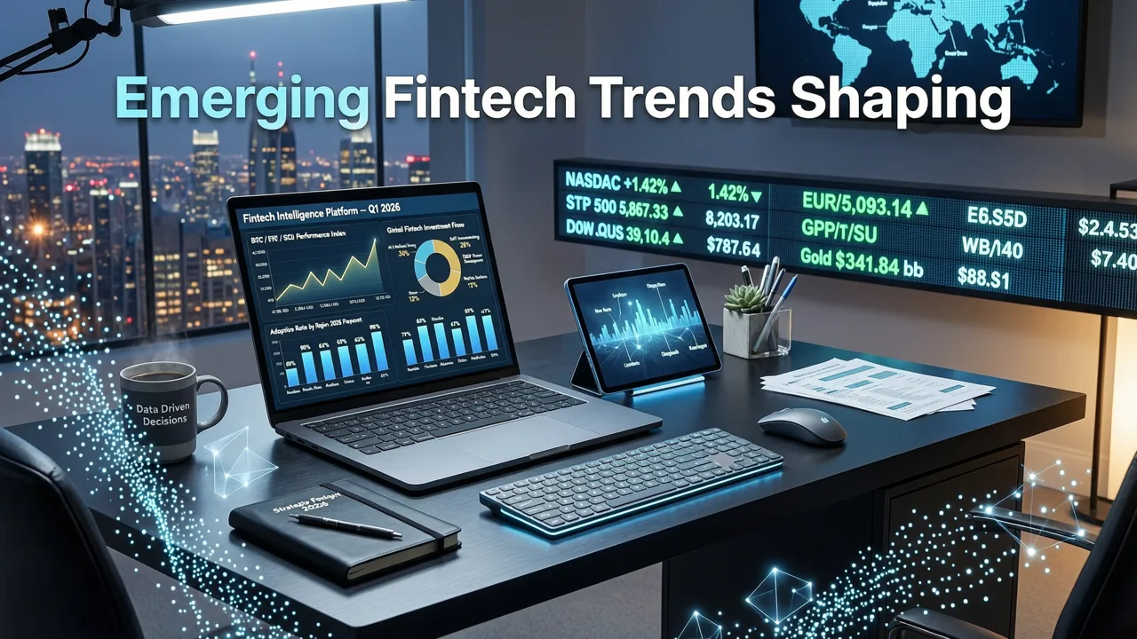 Emerging Fintech Trends Shaping 2026 Development - fintech mobile app development company