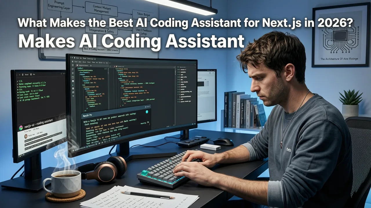 What Makes the Best AI Coding Assistant for Next.js in 2026? - ai coding assistant for nextjs
