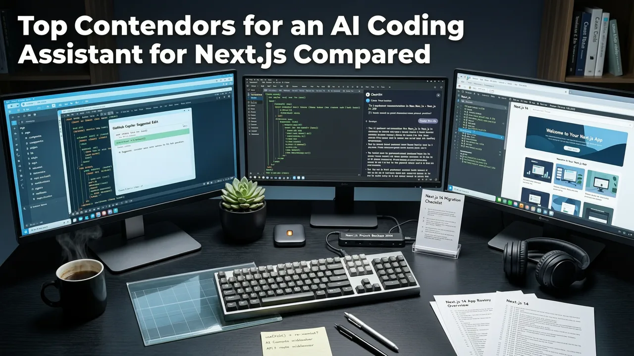 Top Contenders for an AI Coding Assistant for Next.js Compared - ai coding assistant for nextjs