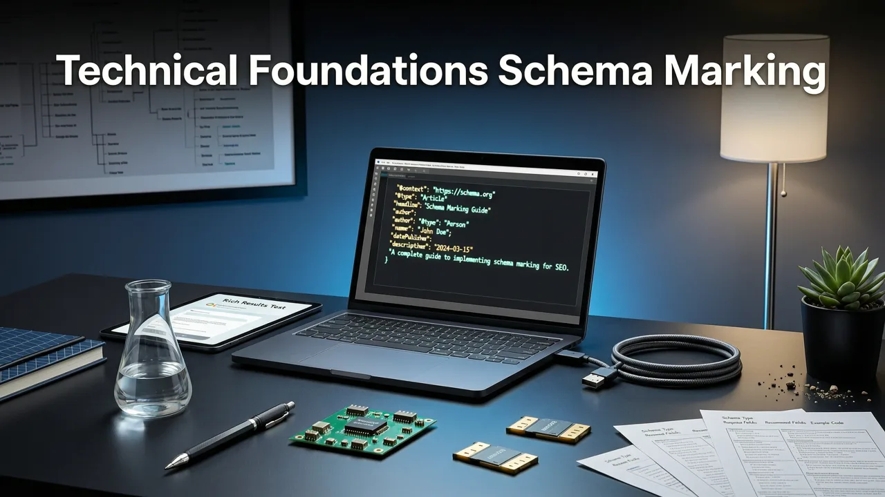 Technical Foundations and Schema Markup - seo services for local businesses