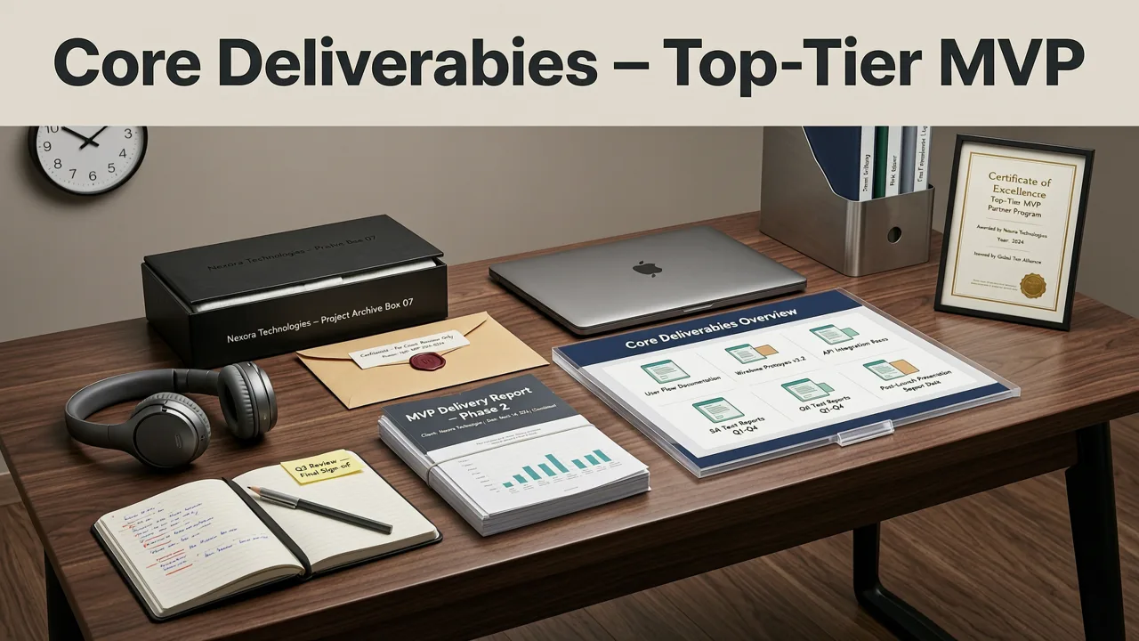 Core Deliverables from a Top-Tier MVP Partner - hire mvp app development company