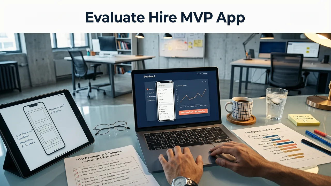 How to Evaluate and Hire an MVP App Development Company - hire mvp app development company
