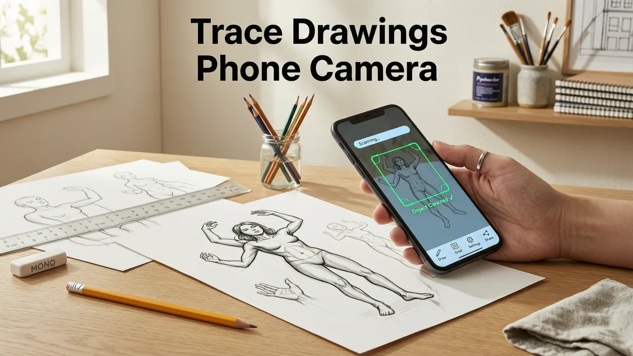 Why Trace Drawings With Phone Camera Using AR? - trace drawings with phone camera