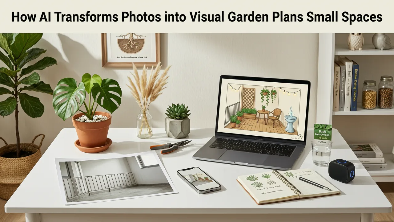 How AI Transforms Photos into Visual Garden Plans Small Spaces - visual garden plans small spaces