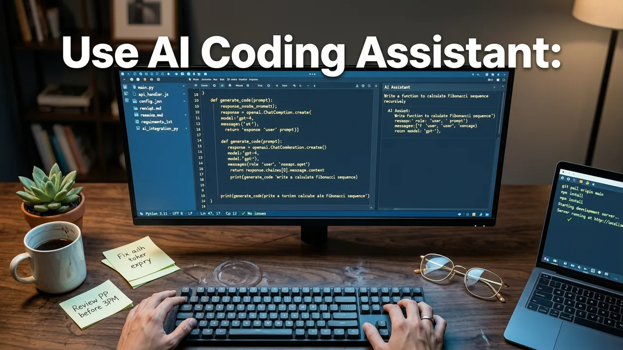 How to Use an AI Coding Assistant: Step-by-Step Workflow - how to use ai coding assistant