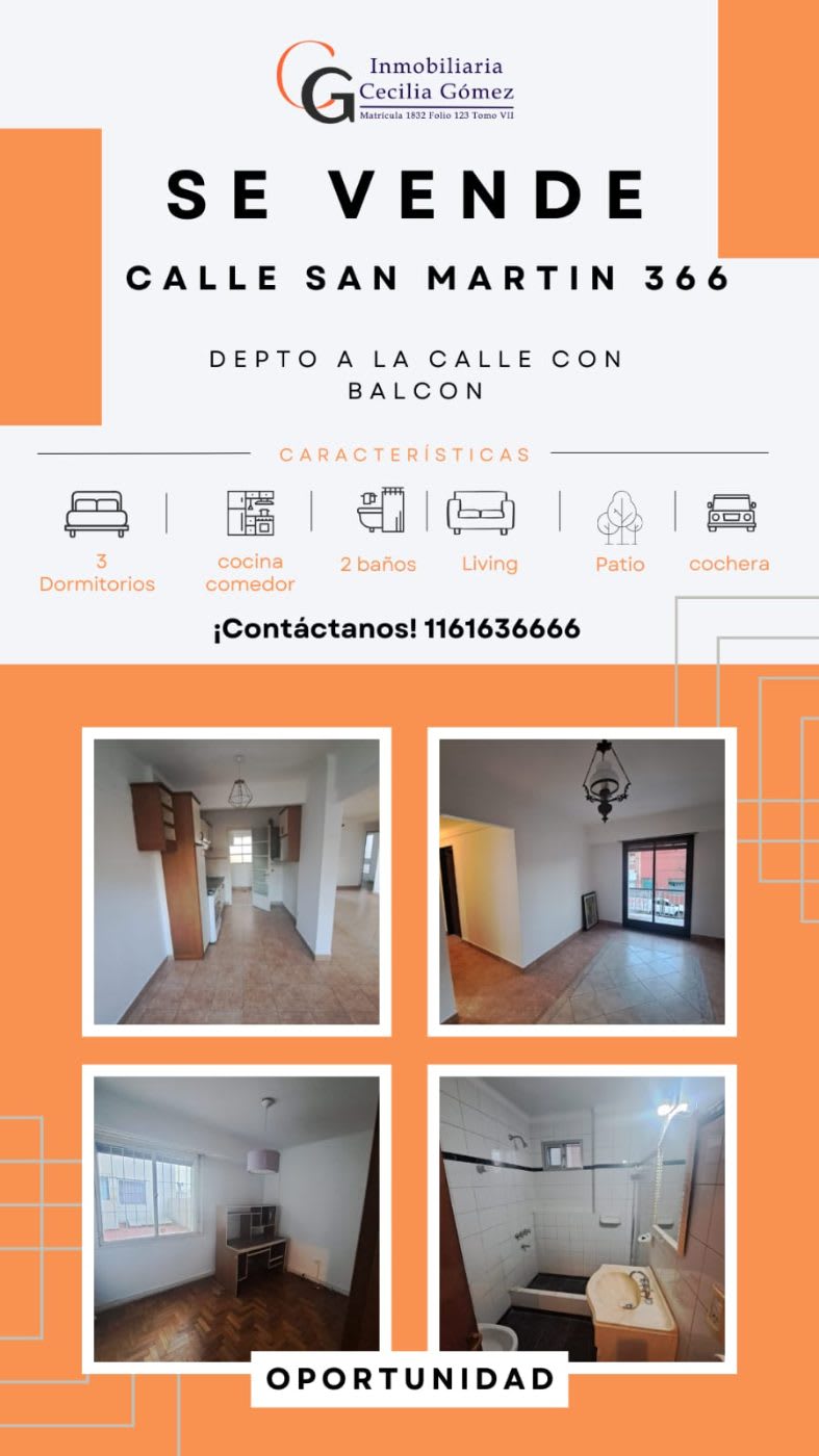 departamento en San Martin 366, , Tandil en venta a USD 95.000