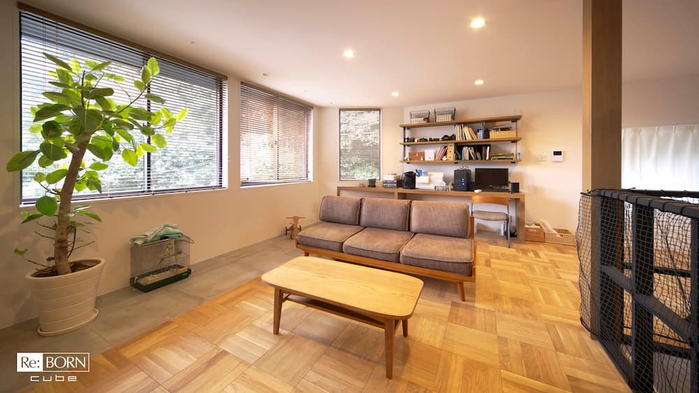 住宅会社、レンタルスペース事業者が提供しているバーチャル背景用画像