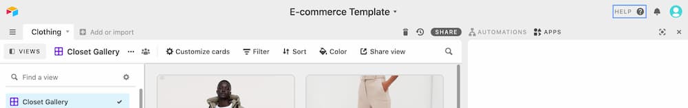 Softr + Airtableでサンプルサイト構築