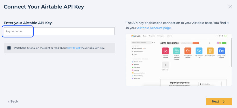 Softr + Airtableでサンプルサイト構築