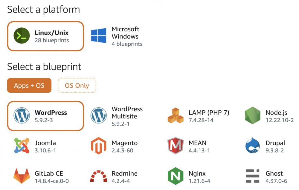 Amazon LightsailでWordPress構築 – Lightsail設定編
