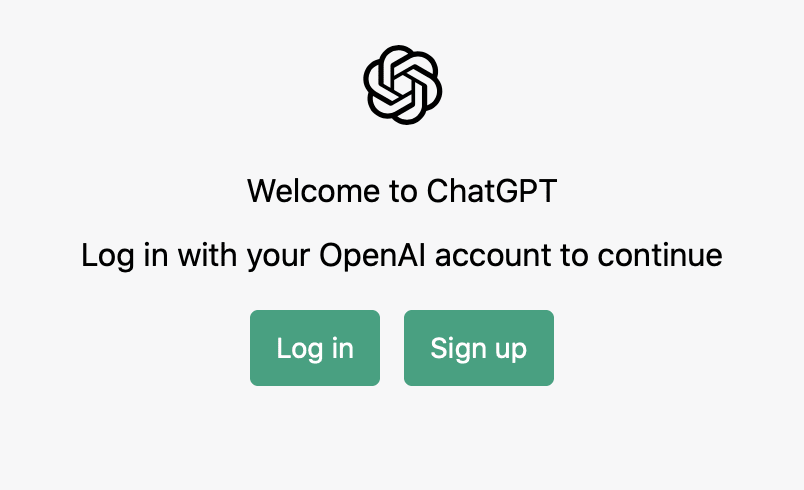 何かと話題なので、ChatGPTを使ってみる