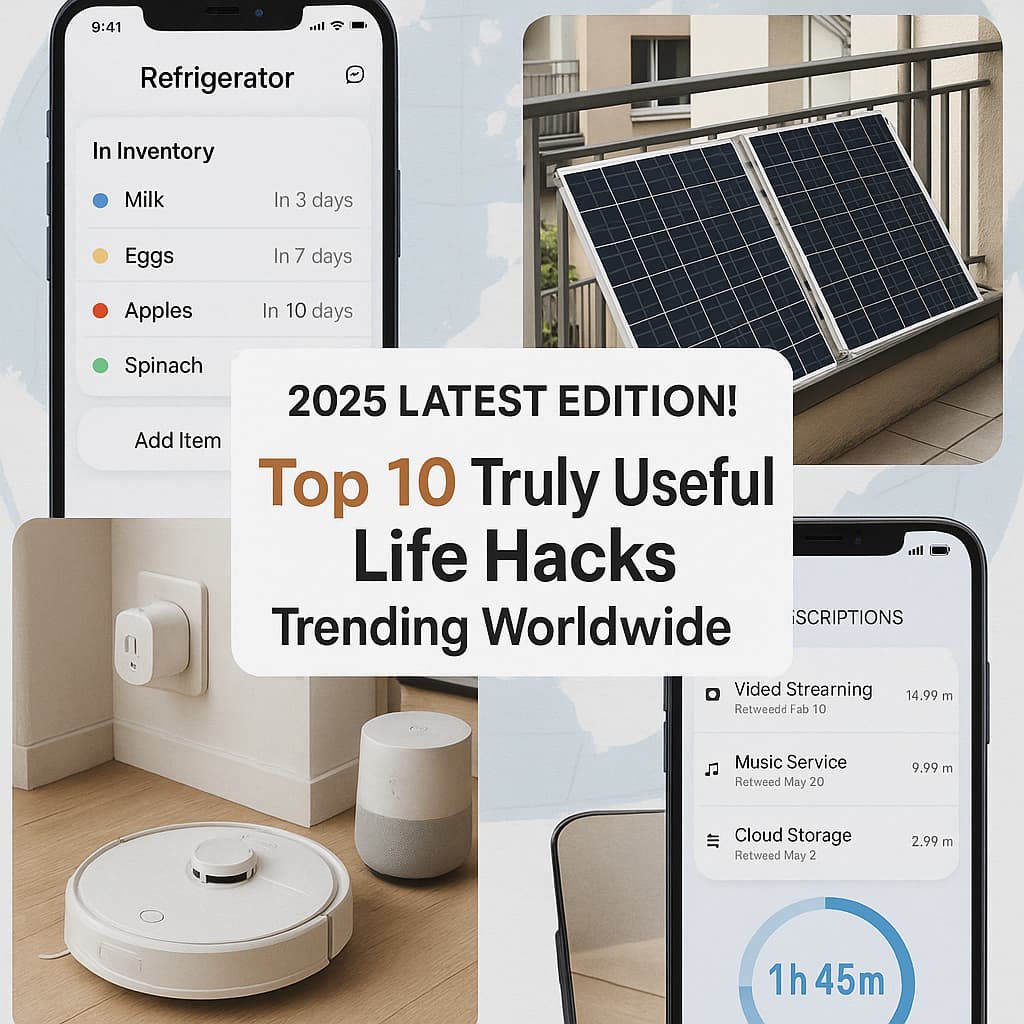 2025年最新版!世界で話題の「本当に使える」生活ライフハック10選【日本でもすぐ実践OK】 2025年最新版!世界で話題の「本当に使える」生活ライフハック10選【日本でもすぐ実践OK】