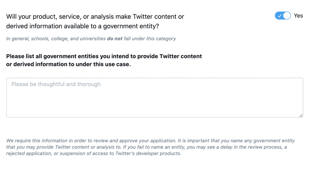 いまさらですが、TwitterのAPI利用申請をしてみた(申請編)