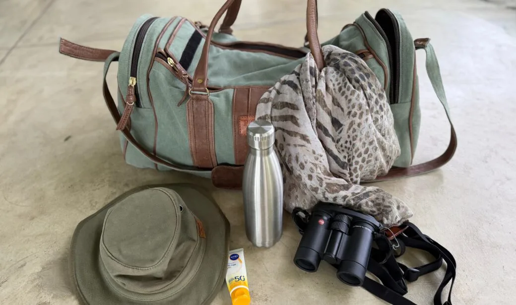 Safari suitcase packing essentials