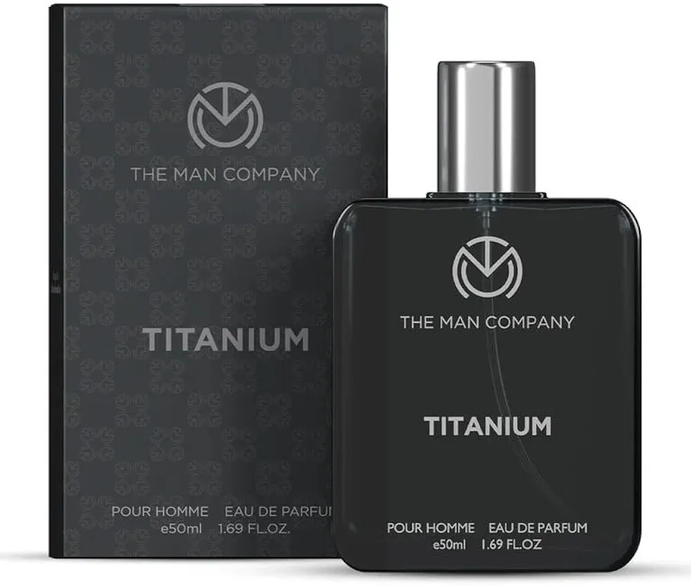The Man Company Titanium Premium Long-lasting Perfume For Men - 100ml